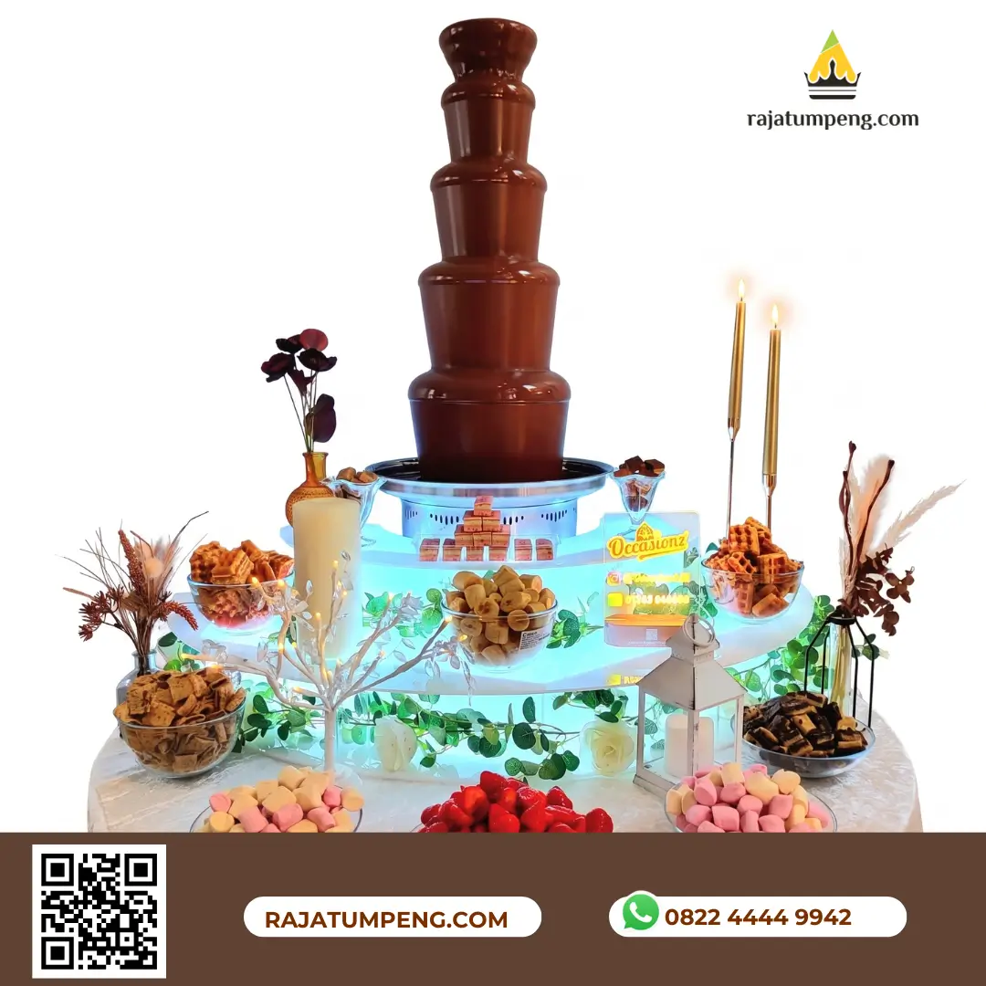 Gubukan – Coklat Fountain