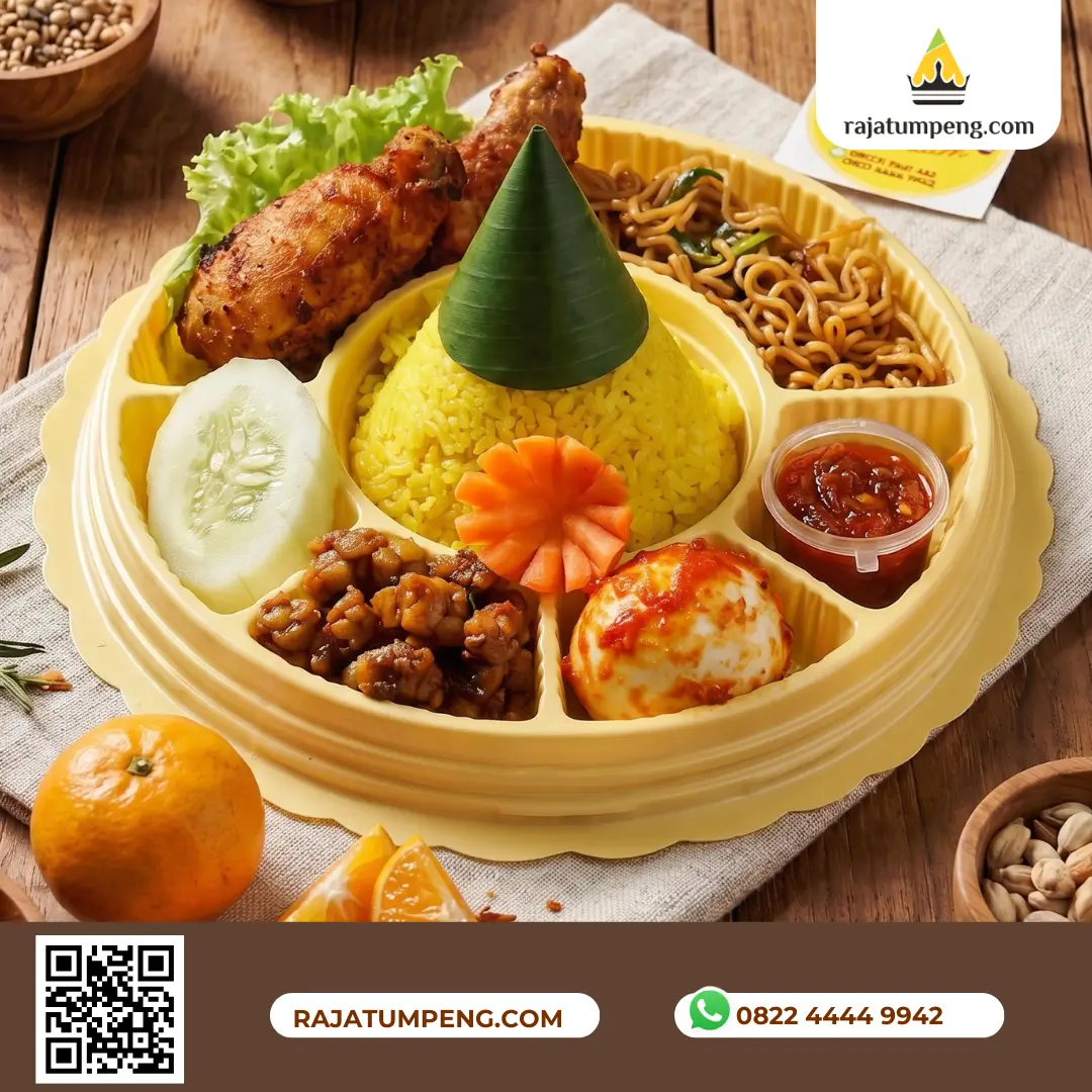 Tumpeng Mini + Buah